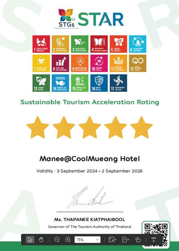 Manee Cool Mueang Hotel Chiang Mai Luaran gambar